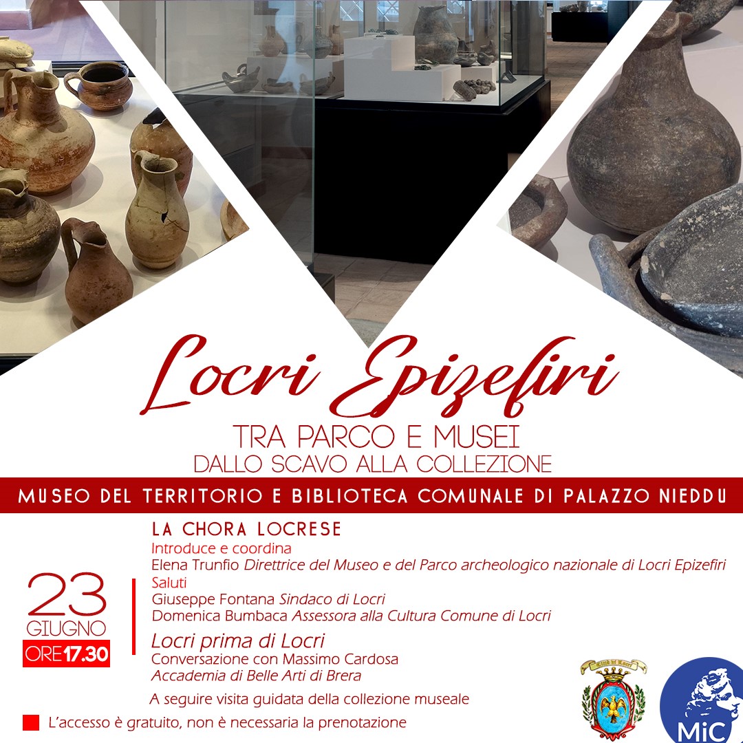 'La chora locrese' al Museo del Territorio di Palazzo Nieddu del Rio